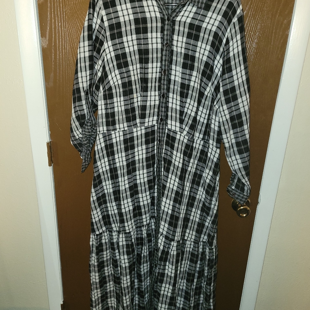 Maxi button dress